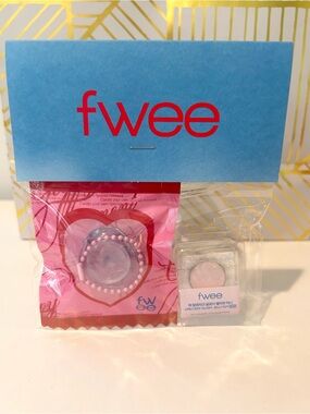 ✨ FWEE Lip & Cheek Glowy Jelly Pot Mini + Keychain Set | Sugar Powder | sealed